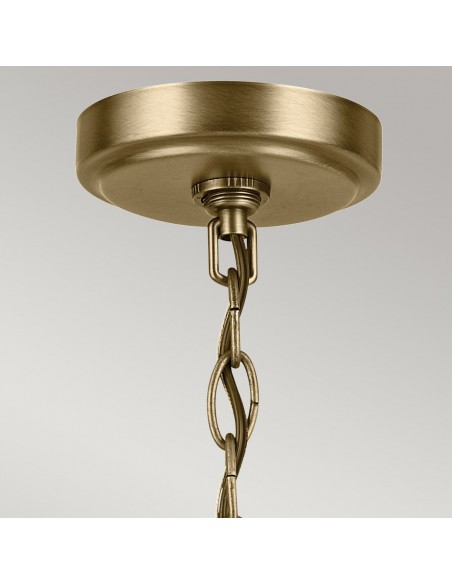 moderne design lysekrone messing