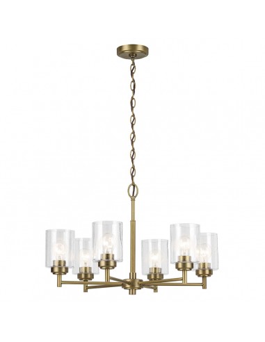 moderne design lysekrone messing