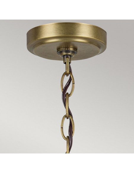 moderne design lysekrone messing