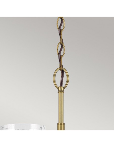 moderne design lysekrone messing