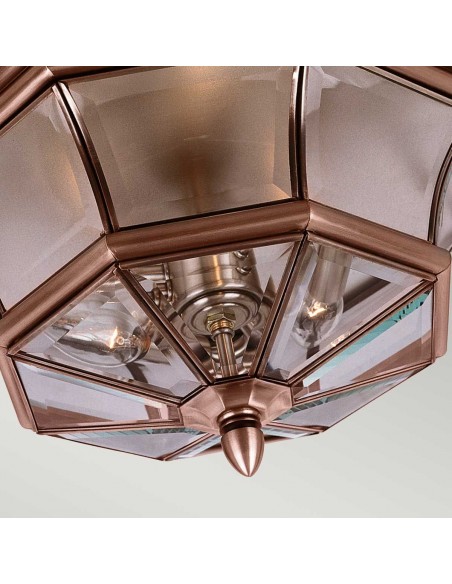 loftlampe udendørslamper gammel stil klassiske kobber