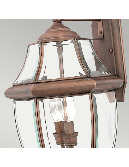væglampe udendørslamper gammel stil klassisk udendørs lamper kobber