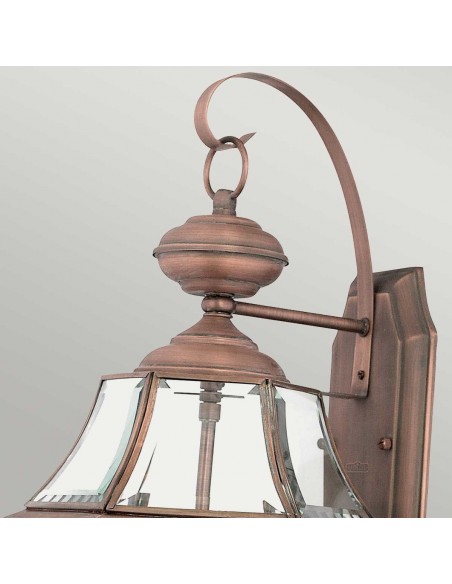 væglampe udendørslamper gammel stil klassisk udendørs lamper kobber