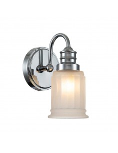 badeværelseslampe væg led moderne design spejl krom