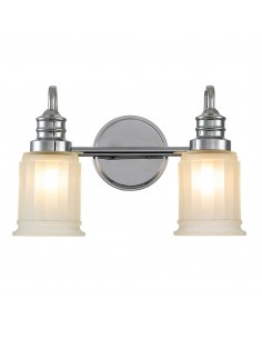 badeværelseslampe væg led moderne design spejl krom