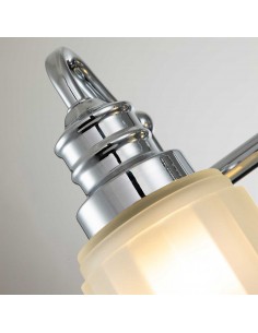 badeværelseslampe væg led moderne design spejl krom 2