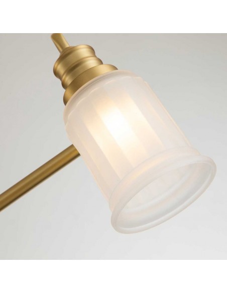 badeværelseslampe væg led moderne design spejl messing