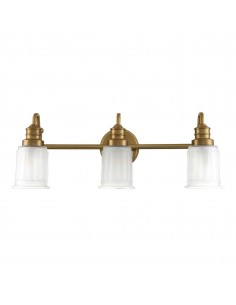 badeværelseslampe væg led moderne design spejl messing 2