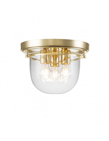 badeværelseslampe loft led moderne design messing