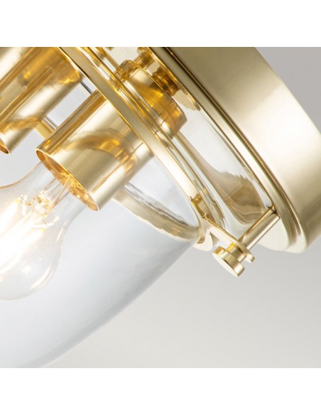 badeværelseslampe loft led moderne design messing