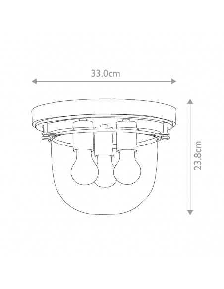 badeværelseslampe loft led moderne design messing