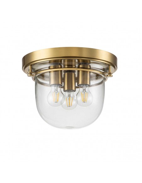 badeværelseslampe loft led moderne design messing