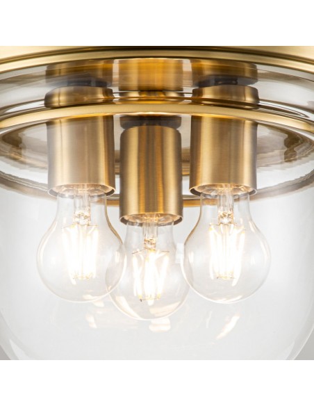 badeværelseslampe loft led moderne design messing