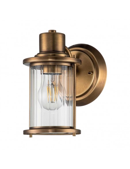 badeværelseslampe væg e27 moderne design spejl messing