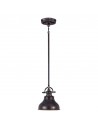 EMERY Loftlampe i stål Ø20,3 cm 1 x E27 - Antik bronze