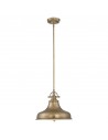 EMERY Loftlampe i stål og glas Ø34,3 cm 1 x E27 - Antik messing/Matteret