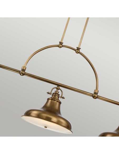 moderne design langbordspendel spisebord køkken køkkenø messing