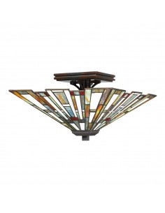 tiffany plafond loftlampe design