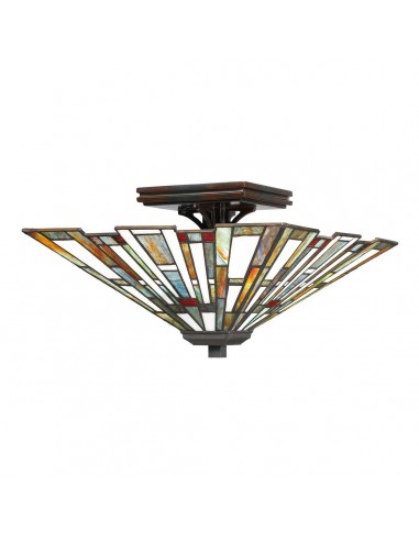 tiffany plafond loftlampe design