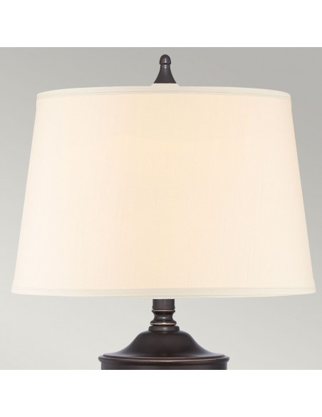 Bordlampe glas høj stor