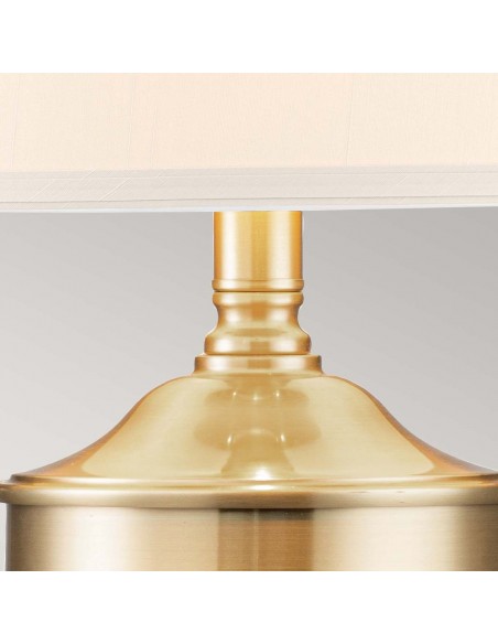 Bordlampe glas høj stor