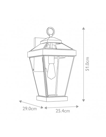 væglampe udendørslamper gammel stil klassisk udendørs lamper