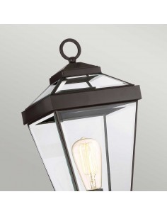 Bedlampe led udendørslamper gammel stil klassiske sokkellamper halvmur 2