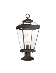Bedlampe led udendørslamper gammel stil klassiske sokkellamper halvmur