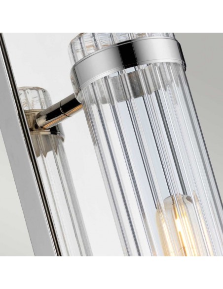 badeværelseslampe væg e27 moderne design spejl krom