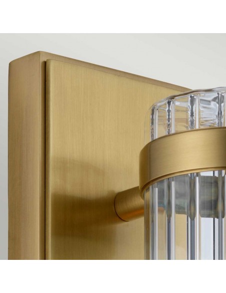 badeværelseslampe væg e27 moderne design spejl messing