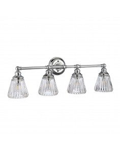 badeværelseslampe væg led krom moderne design spejl 2