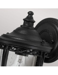 væglampe udendørslamper gammel stil klassisk udendørs lamper sort e27 2