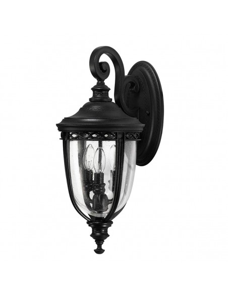 væglampe udendørslamper gammel stil klassisk udendørs lamper sort e14