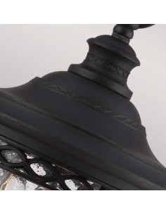 loftlampe udendørslamper gammel stil klassiske lanterne loftlanterne sort 2