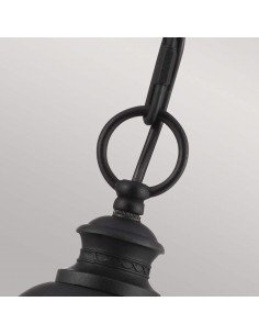 loftlampe udendørslamper gammel stil klassiske lanterne loftlanterne sort 2