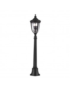 Bedlampe led udendørslamper gammel stil klassiske sort retro