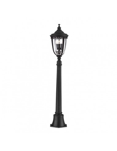 Bedlampe led udendørslamper gammel stil klassiske sort retro