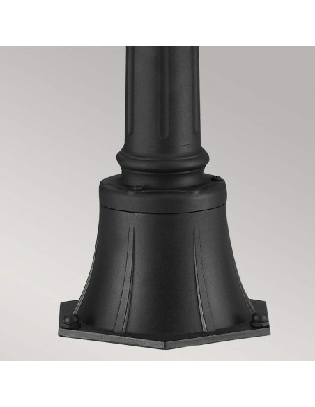 Bedlampe led udendørslamper gammel stil klassiske sort retro