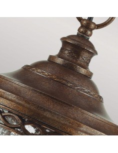 loftlampe udendørslamper gammel stil klassiske lanterne loftlanterne sort 2