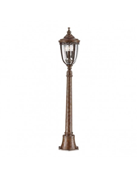 Bedlampe led udendørslamper gammel stil klassiske sort retro