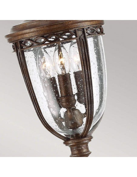 Bedlampe led udendørslamper gammel stil klassiske sort retro