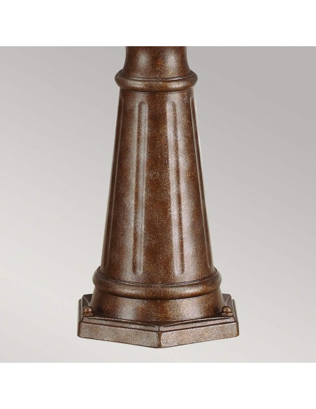 Bedlampe led udendørslamper gammel stil klassiske sort retro lampemast