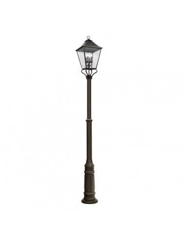 Bedlampe led udendørslamper gammel stil klassiske retro lampemast stående