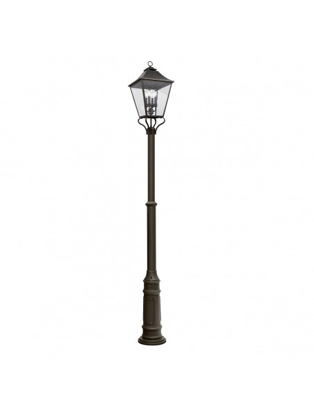 Bedlampe led udendørslamper gammel stil klassiske retro lampemast stående