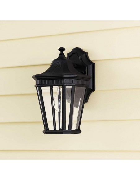 væglampe udendørslamper gammel stil klassisk udendørs lamper sort e27