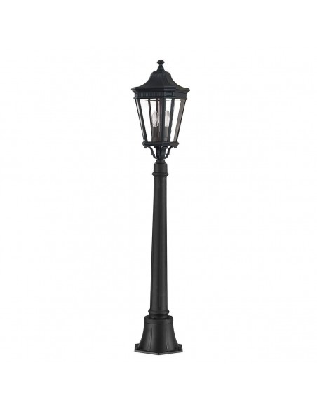 Bedlampe led udendørslamper gammel stil klassiske sort retro stående