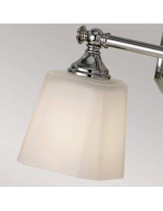 badeværelseslampe væg led krom moderne design spejl 2