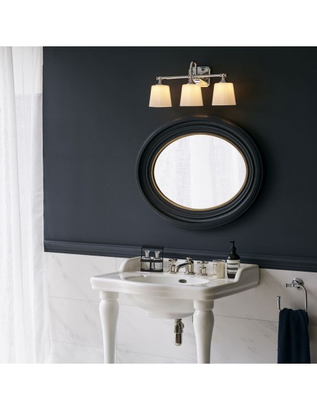 badeværelseslampe væg led krom moderne design spejl