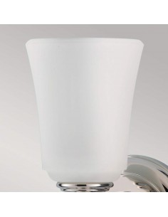 badeværelseslampe væg led krom moderne design spejl 2