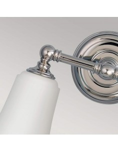 badeværelseslampe væg led krom moderne design spejl 2